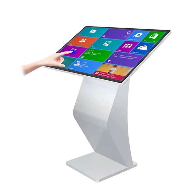 43 inch LCD Interactive Touch Screen Digital Kiosk, 10pt IR Display, Android OS Multi Stand
