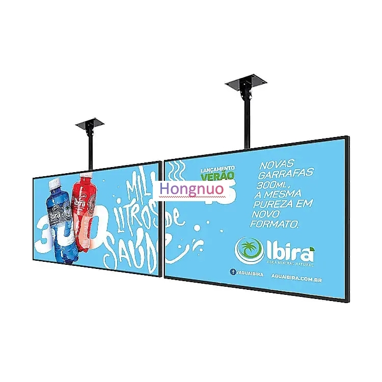 Wall-Installed98 inch 4K  Digital Signage LCD Display Type for supermarket  hospital bank