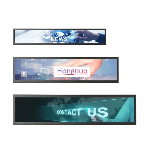 49 .5 inch Bar screen 178° Viewing Angle Wall Mounted Digital Signage with 1920x1080 Resolution and 8ms Response Time